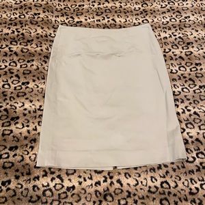 The Limited Khaki Stretchy BodyCon Knee Skirt